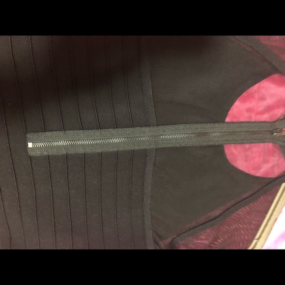 John & Jenn Mesh Sleeve Bandage Dress - Picture 7 of 8